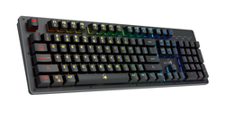 Genius GX Scorpion K10 Smart Gaming Keyboard, Mechanical Feel, RGB Backlight With App to customise Keys and Macros, Black